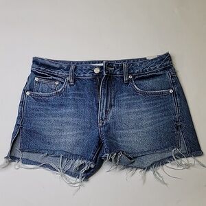Lovers and friends Dylan Denim jean frayed shorts